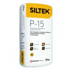 Штукатурка декоративна камінцева Siltek P-15 (біла / 2,5 мм) (25кг)