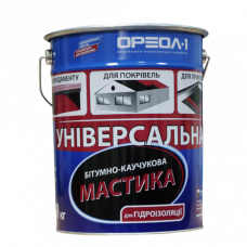 Мастика битумно-каучуковая ОРЕОЛ (10кг.)