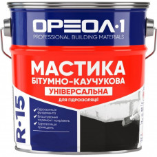 Мастика бітумно-гумова Ореол-1 (3 кг.)