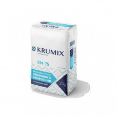 Штукатурка машинна Krumix КМ-75 (30кг)