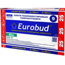 Пенопласт Eurobud EPS S 40  (20 мм)